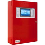 LA803H8-10 Latitude Panel, 8 Slot Plexi-Door, English, 10.25 (Auto), 16 Loop, Red